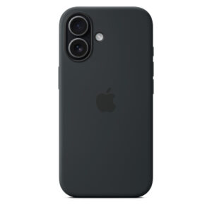 Iphone black silicon case